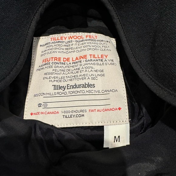 Tilley felt/wool hat with ear flaps. Size M - Picture 4 of 4